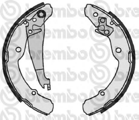 Klocki hamulcowe tylne bębnowe Brembo S85516 cena, od 26,62 USD