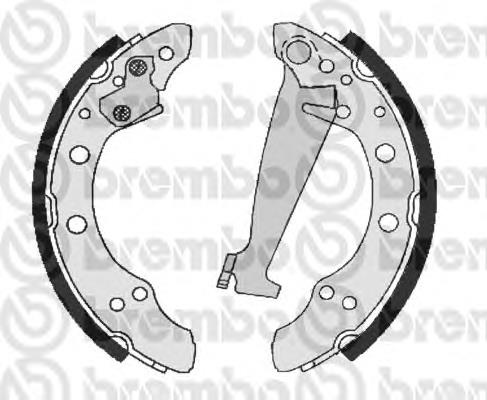 Klocki hamulcowe tylne bębnowe Brembo S85511 cena, od 26,16 USD