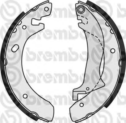 Klocki hamulcowe tylne bębnowe Brembo S44504 cena, od 40,56 USD
