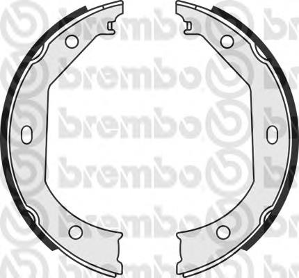 Klocki hamulca ręcznego Brembo S06509 cena, od 22,36 USD