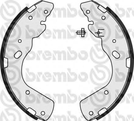 Klocki hamulcowe tylne bębnowe Brembo S23576 cena, od 59,13 USD