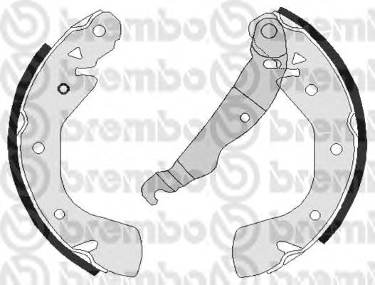 Klocki hamulcowe tylne bębnowe Brembo S59525 cena, od 27,98 USD