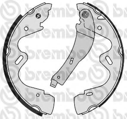 Klocki hamulcowe tylne bębnowe Brembo S56517 cena, od 63,48 USD