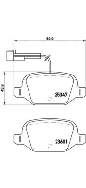 302141 VALEO Klocki hamulcowe przednie tarczowe