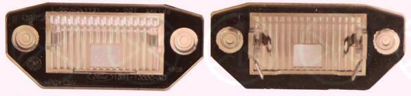 1S7113550AC Ford Lampa oświetlenia tylnej tablicy rejestracyjnej