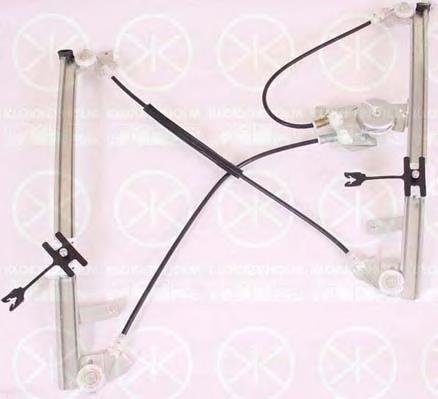 5050337 Autotechteile Mechanizm podnoszenia szyby drzwi przednich prawych