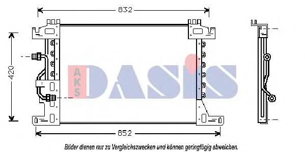 Do koszyka 9425000154 Mercedes Chłodnica klimatyzacji