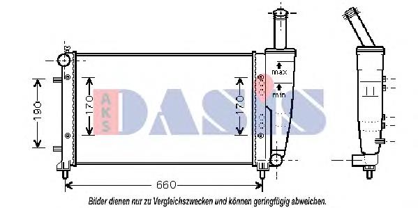 Do koszyka 51724183 Fiat/Alfa/Lancia Chłodnica silnika