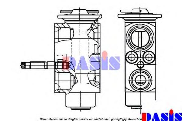 64116981100 BMW Zawór termostatyczny klimatyzacji