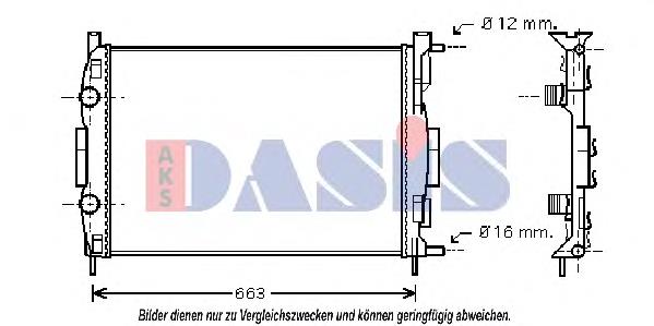 Chłodnica silnika TYC 7280054