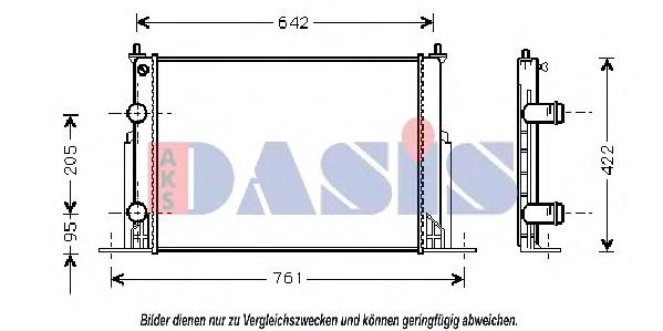 Chłodnica silnika 46745809 Fiat/Alfa/Lancia