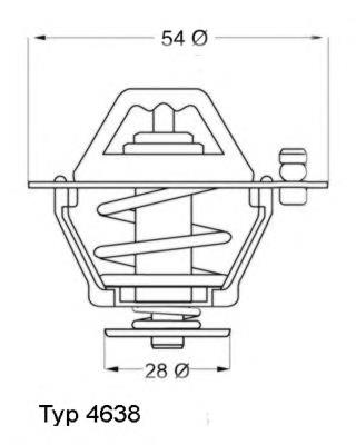 Do koszyka MD997224 Mitsubishi Termostat