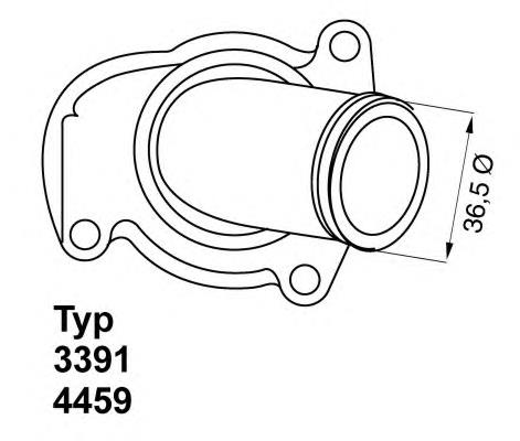 4459.92D Wahler termostat