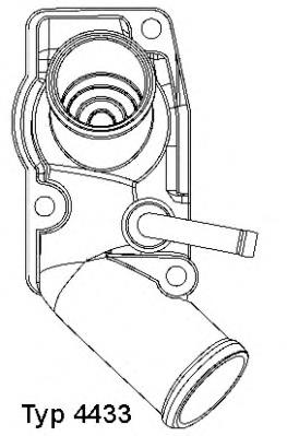 Do koszyka 1338017 General Motors Termostat