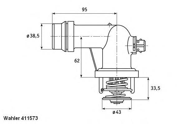 Termostat BMW 11531437085 cena, od 40,90 USD