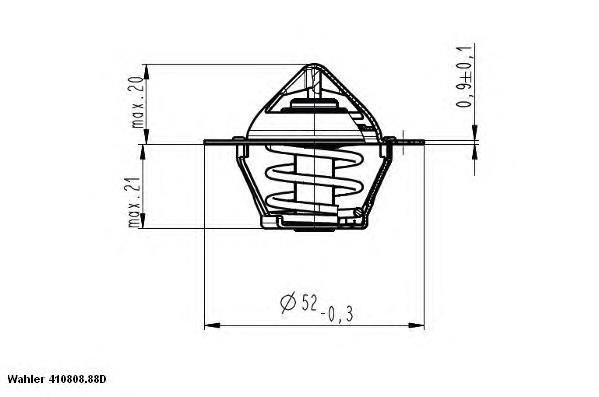 Do koszyka GTS301 Land Rover Termostat