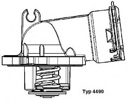 4490.87D Wahler termostat