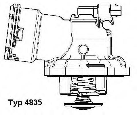 68014141AA Chrysler termostat