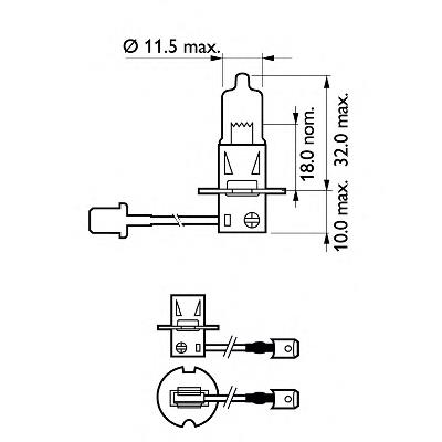 Do koszyka 12336PRC1 Philips Żarówka halogenowa