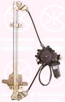 Mechanizm podnoszenia szyby drzwi przednich prawych do Nissan Primera  W10