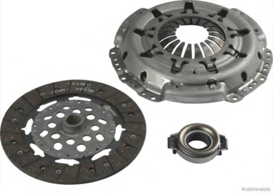 Do koszyka 30100EQ000 Nissan/Infiniti Zestaw sprzęgła (3 części)