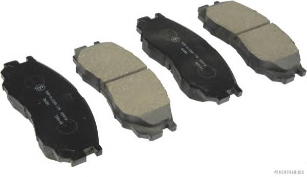 Klocki hamulcowe przednie tarczowe MN102609 Mitsubishi