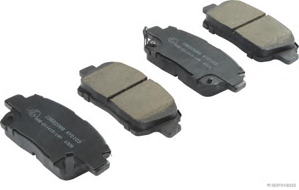 Klocki hamulcowe przednie tarczowe Toyota 044650W080 cena, od 25,96 USD