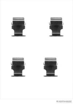 Zestaw sprężyn do mocowania tylnych klocków tarczowych Mitsubishi MR510545 cena, od 6,54 USD