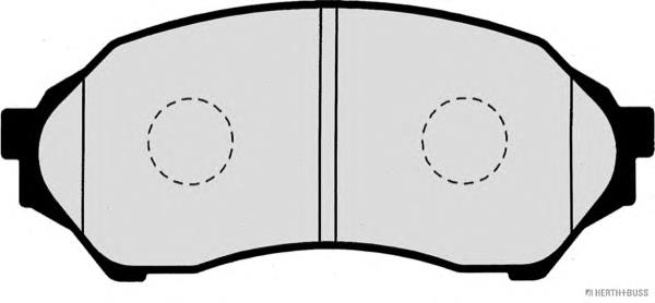 Do koszyka B2YD3328Z Mazda Klocki hamulcowe przednie tarczowe