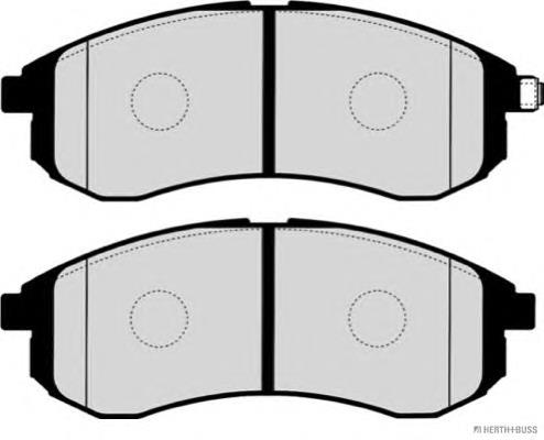 Klocki hamulcowe przednie tarczowe MN102622 Mitsubishi