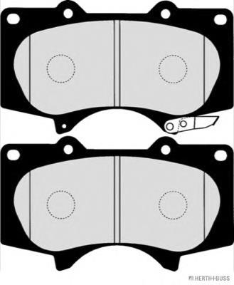 Klocki hamulcowe przednie tarczowe Jakoparts J3602109 cena, od 27,14 USD