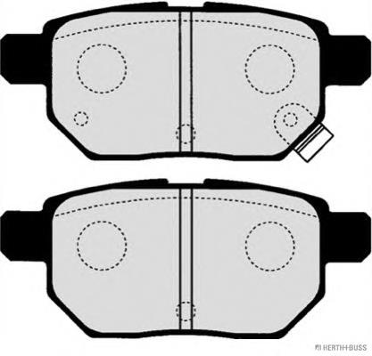 Okładziny (klocki) do hamulców tarczowych tylne Toyota 0494852030 cena, od 14,38 USD