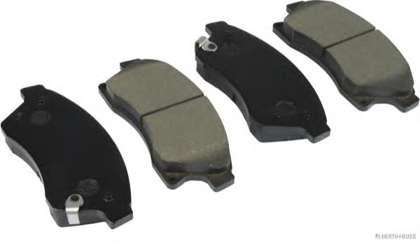 Klocki hamulcowe przednie tarczowe 95516191 Opel