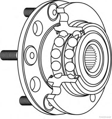 J4712059 Jakoparts piasta tylna