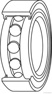 Lożysko piasty tylnej KK29002 Japan Parts
