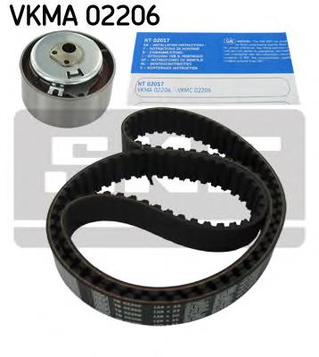 Pasek rozrządu, zestaw SKF VKMA02206 cena, od 57,18 USD