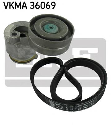 VKMA 36069 SKF pasek napędowy mechanizmów, zestaw