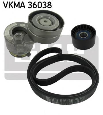 Pasek napędowy mechanizmów, zestaw Renault (RVI) 8660004397 cena, od 96,42 USD