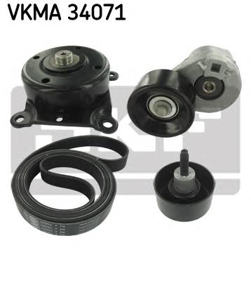 VKMA34071 SKF Pasek napędowy mechanizmów, zestaw