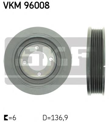 VKM 96008 SKF koło pasowe wału korbowego