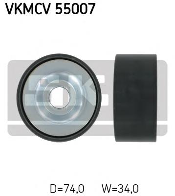 VKMCV55007 SKF Rolka prowadząca, kierunkowa paska napędowego