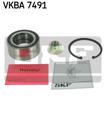 Łożysko piasty przedniej SKF VKBA7491