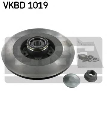 VKBD1019 SKF Tarcza hamulcowa tylna