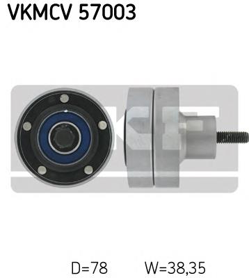 VKMCV57003 SKF Rolka napinacza paska napędowego