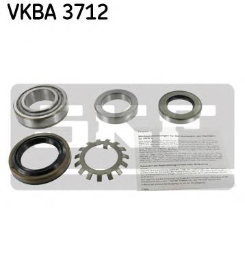 Lożysko piasty tylnej SKF VKBA3712 cena, od 33,23 USD