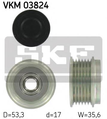 VKM 03824 SKF koło pasowe alternatora