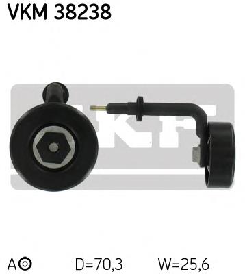 Rolka napinacza paska napędowego 531078810 LUK