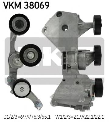 Napinacz paska napędowego Mercedes A6682000870
