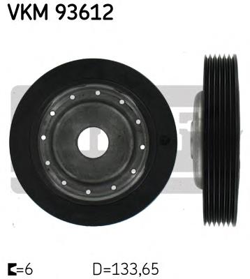 Koło pasowe wału korbowego SKF VKM93612