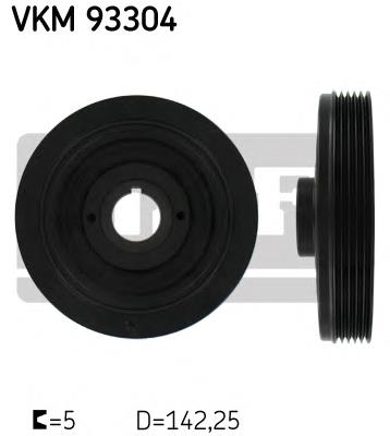 VKM93304 SKF Koło pasowe wału korbowego